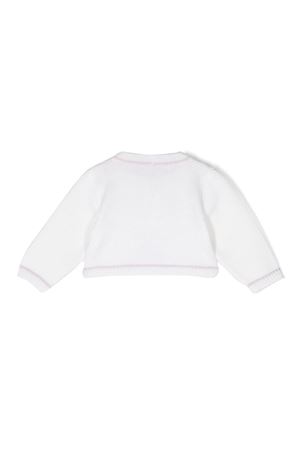 White merino wool jacket LA STUPENDERIA KIDS | WBSC54800.